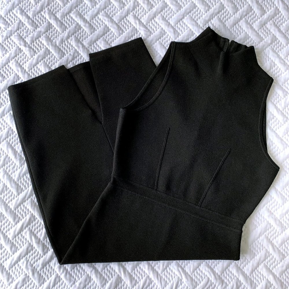 MILLY Mock Neck Dress